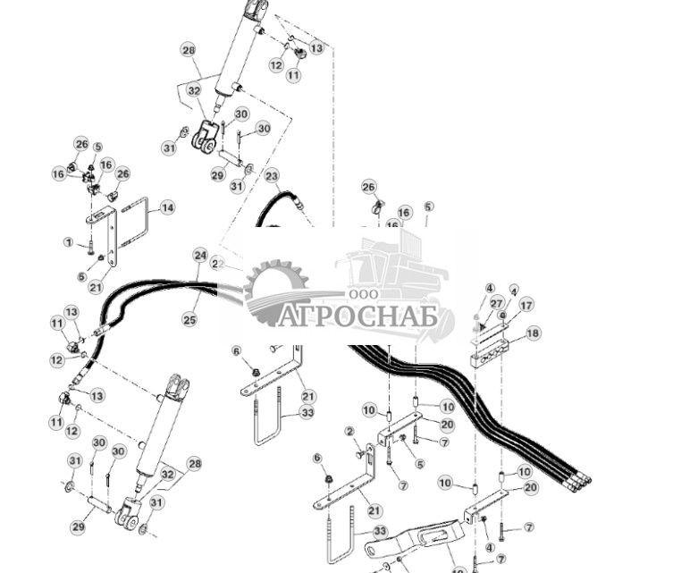 Гидравлическая система управления наружными крыльями, 60 футов - ST518985 96.jpg